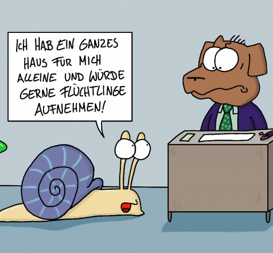 Fluchtlinge Archive Steffen Huber Cartoons